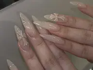 オフなし️🩵シンプルネイル【10本長さだし 】