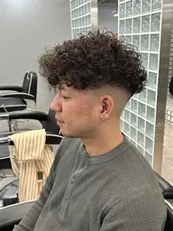 men's【プードル/スペインカール】+カット