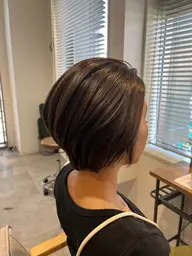 大人女性の白髪染めカラー