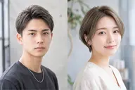 【男女利用◎】カット+マイクロバブルシャンプー¥4400髪質改善/縮毛矯正