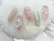 贅沢コース ソフトジェル初回オフ無料 角質 甘皮ケア込み
