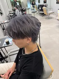 メンズ限定カット+ブリーチ+カラー+超音波トリートメント