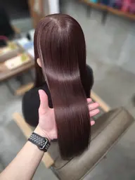 前髪のみの縮毛矯正となります