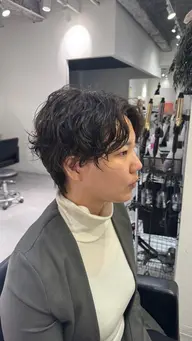 【女性限定】🫧レディースカット+パーマ🫧