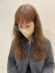 ベージュ系カラー(ワンカラー)+2stepトリートメント