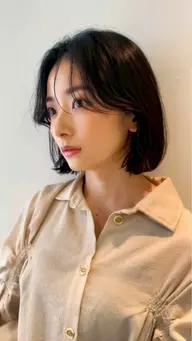 ✂︎《外ハネ・ボブ・ショートCut練習モデル》✂︎⚠️下記詳細よくお読みください⚠️トリートメントorヘッドスパつき