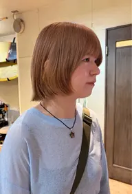 全体ブリーチ+カラー+Aujuaトリートメント