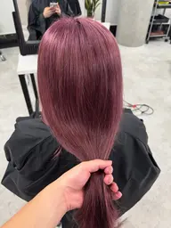 リタッチブリーチ+オンカラー+Aujua 1step treatment✨