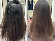 【本当はあなたも癖毛かも?美髪矯正】縮毛矯正+カット