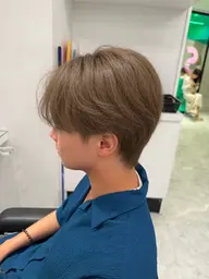 【⚡️ハイトーンにしたい方向け⚡️】ブリーチありWカラー×炭酸SPA×ヘアセット仕上げ