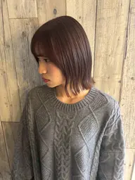 【ボブ限定】🌿リタッチカラー+プチスパ🌿オージュアケア🌻※ミルボンID登録必須⚠️白髪染めも可◎ブリーチ不可