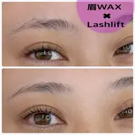 📣【似合わせラッシュリフト】✖️【眉WAX脱毛】アイシャンプー、ケラチントリートメント、コーティング込み🖤