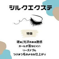 シルクエクステ🍒60分(120本保証)