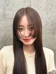 【人気メニュー！顔周り前髪のみ💁‍♀️】🌟前髪縮毛矯正🌟 +《ご新規様🉐》marbb付