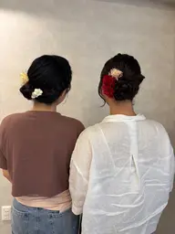 【🎀 お友達と一緒に♪ヘアセット🎀】2人できたら500off✨
