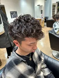 平日限定メンズカット➕デザインパーマ🌀