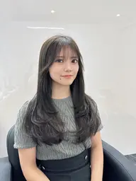 ✨️朝起きてまとまる髪に✨️レイヤーカットorウルフカット＋縮毛矯正＋ケラチントリートメント