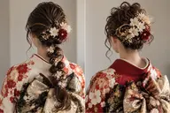 【🌸成人式メニュー2027/01.11🌸】ヘアセット+メイク💄※メニューをご希望の場合はお電話でお問合せください