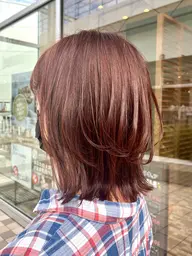 【ダメージケア】似合わせカット💇‍♀️＋ダメージ補修2stepシステムトリートメント🌈✨　シャンプー、ブロー込み🫧