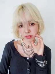 ブリーチリタッチ+ワンカラー+3⃣STEPtreatment💟