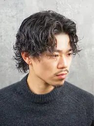 【SAT・SUN・HOLIDAY NIGHT ONLY】メンズカット+パーマ