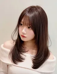 【7月限定価格🌟】扱いやすいレイヤーカット+うる艶カラー🫧🫧