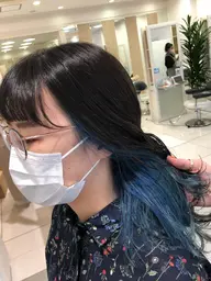 インナーブリーチ+オリジナル外国人風カラー+Aujuaトリートメント