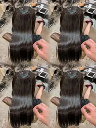 カット＋縮毛矯正＋トリートメント