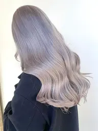 🩶透明感シルバー・グレージュダブルカラー🐺