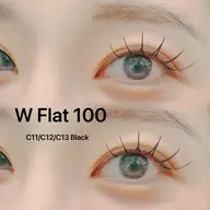 Wフラットラッシュ|80本|Jカール|Cカール|Dカール.⋆⟡