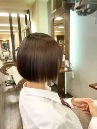 🫧前髪カット+前髪縮毛矯正+髪質改善トリートメント🫧