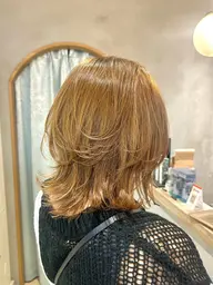✨✨カット＋リタッチ（伸びている部分のみ3​〜​4センチ）＋トリートメント✨✨白髪染めあります💎