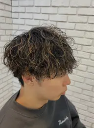 【メンズ限定】スパイラルパーマ&カット🔥8800円🔥ダメージケア処理付き