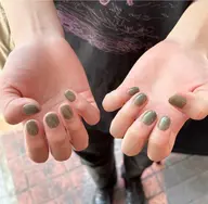 🩵オフなし HANDワンカラー/グラデーション(ラメ選択可能)