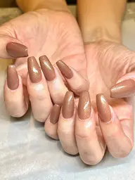Gel-x長さ出し10本 ワンカラー/ラメグラデーション💅🌻パラジェル変更無料✨