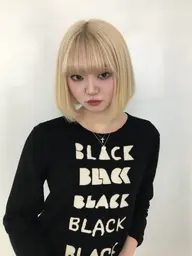 🎀平日限定🎀[U24]リタッチブリーチ＋髪質改善1stepトリートメント