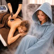 ご新規様【温活×痩身🔥】ビタロマ蒸し🌿30分+キャビテーション or 温熱美容機器 30分/延長OK