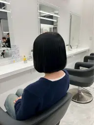 【🌼就活や実習がある方🌼】ブリーチで落とせる黒染め✖️似合わせカット/レイヤーカット/ハッシュカット/顔周り