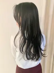 《コテで巻いたような質感に》カット+デジタルパーマ+Aujuaトリートメント