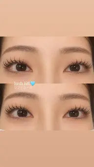 パリジェンヌラッシュリフト❤️ 韓国風束感仕上げ🍒