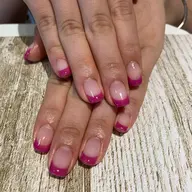 パラジェル使用!クリアフレンチ