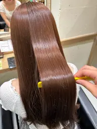 【毎日の前髪アイロン疲れた人へ】盛れる顔周りカット＋お顔周り縮毛¥13580→¥7000