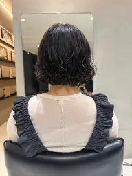 ダメージレスパーマ&カット+sptr