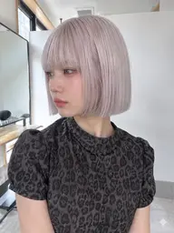 【ハイトーンを綺麗に保ちたい方におすすめ🎀】ブリーチリタッチ+ワンカラー🫧
