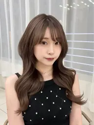 【くせ毛の方限定😳】ブローモデル💖🪽(韓国風スタイリング)