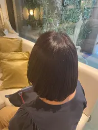カット+オーガニックカラー