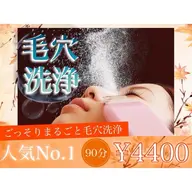 人気NO.1 ☆ごっそり毛穴洗浄+ピーリング+毛穴引き締め縮小マシーン　美肌の定番毛穴洗浄♪取れ方が違う！