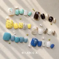 オフ🈶フット👣定額デザインコース🩵6800~9300円→5500円【大宮／パラジェル／長さだし／フィルイン】
