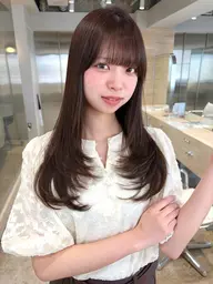 🌻口コミ記載🌻前髪割れる・顔周り決まらない方へ◎小顔カット＋炭酸スパ