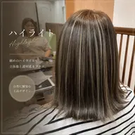 ［Aujuaトリートメントプレゼント🎁］カット＋イヤリングカラーorハイライト
